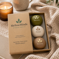 MellowMinds Stress Relief Therapy Balls – 3 Pack Hand Exercise Balls for Anxiety, Focus &amp; Relaxation