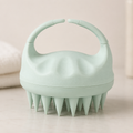 Silicone Scalp Massager Shampoo Brush – Soft Bristle Scalp Scrubber