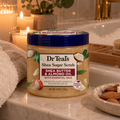 Dr Teal’s Shea Butter &amp; Almond Oil Sugar Scrub – Exfoliating Body Scrub 538g