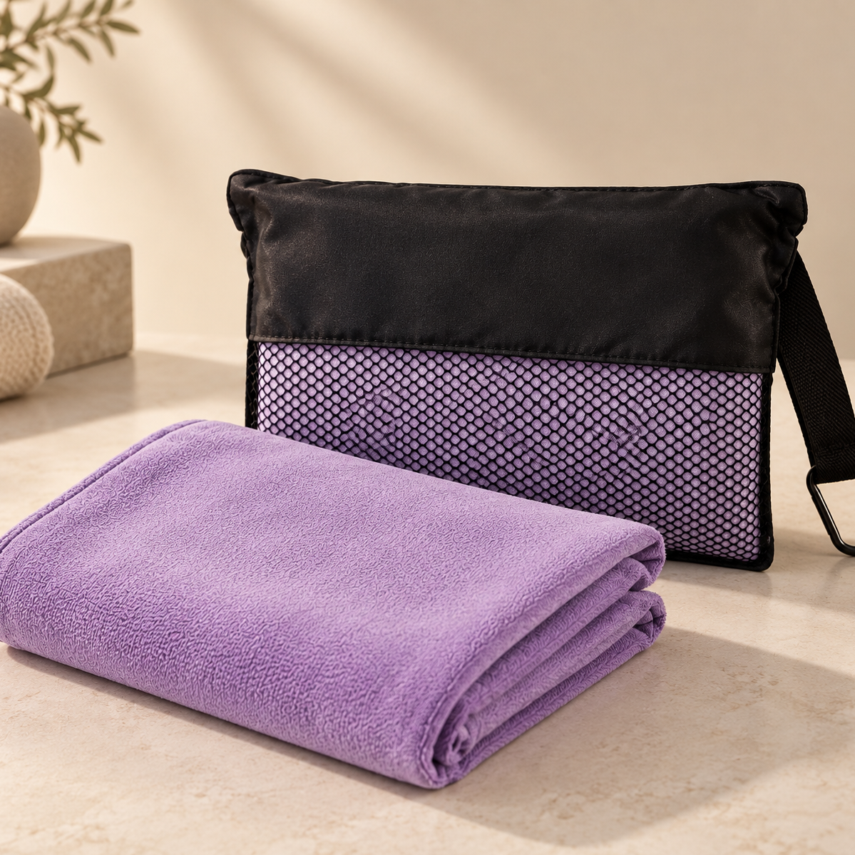 Azark Microfiber Quick-Dry Towel – Lightweight &amp; Super Absorbent Gym, Yoga &amp; Travel Towel